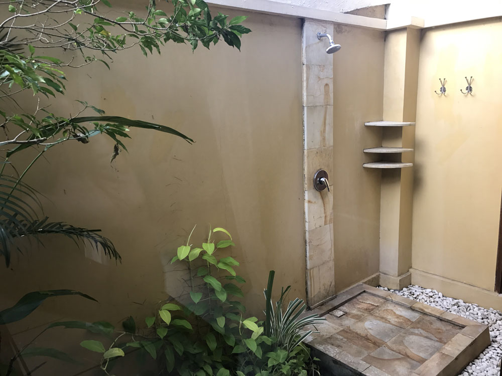 Bedroom 3 - Outdoor Shower